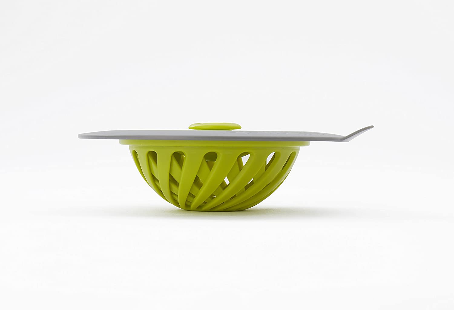 Sinksational Sink Strainer with Stopper, Green