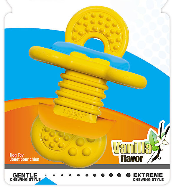 Puppy Chew Rubber Teether Dog Toy