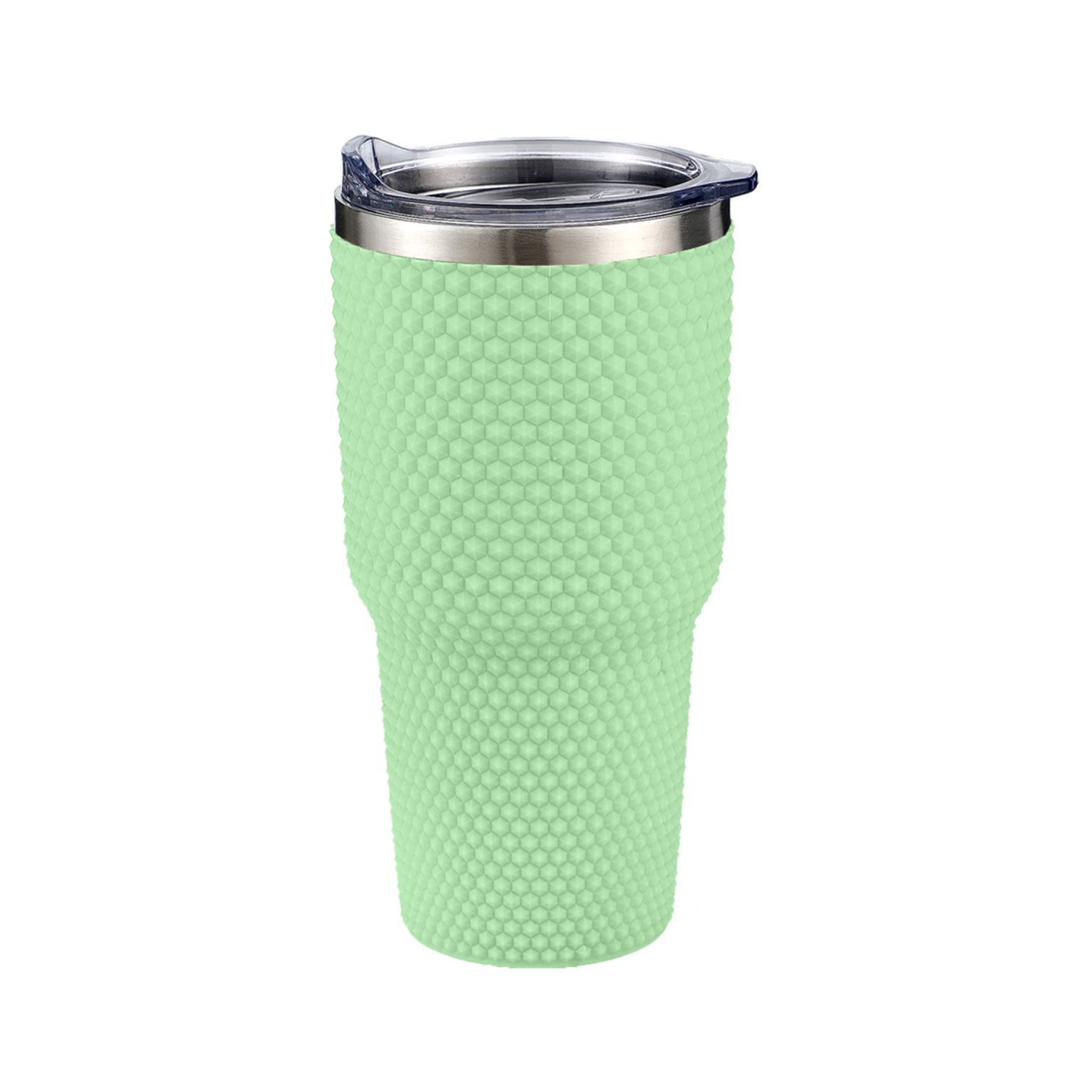New Plastic 30oz Double Walled Studded Tumbler
